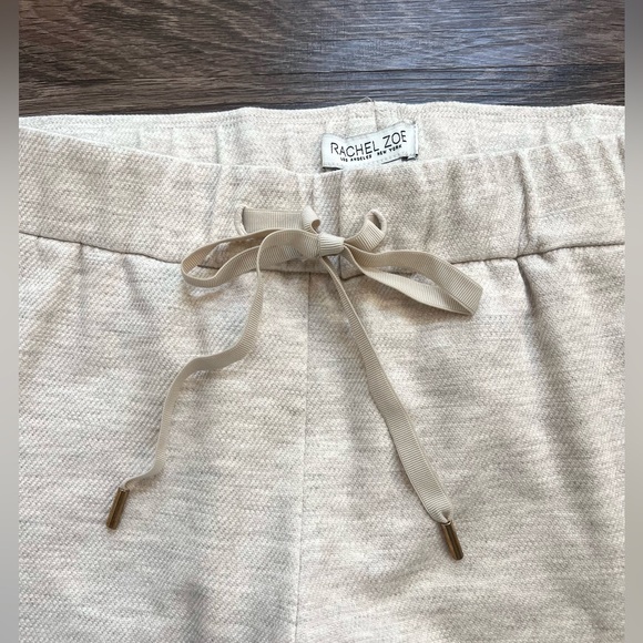 Rachel Zoe Cream jogger pull on pants size S - Picture 2 of 11
